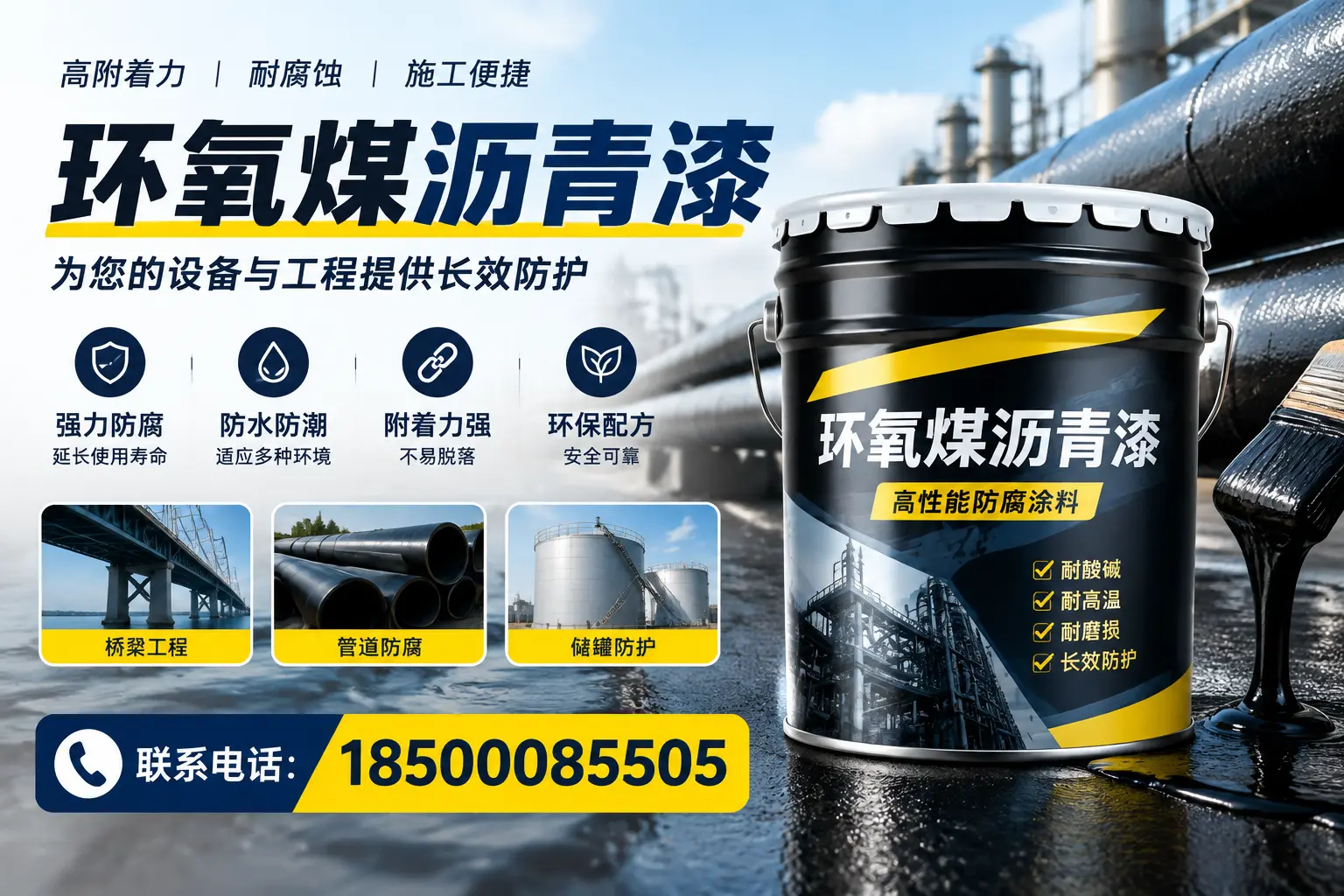 环氧煤沥青漆与其他涂料的对比分析，助力三沙企业决策